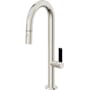 California Faucets Poetto 1.8 GPM Single Hole Pre-Rinse Pull Down Bar Faucet - Includes Escutcheon Polished Nickel
