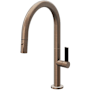 California Faucets Poetto 1.8 GPM Single Hole Kitchen Faucet - Includes Escutcheon Satin Bronze