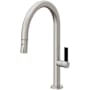 California Faucets Poetto 1.8 GPM Single Hole Kitchen Faucet - Includes Escutcheon Ultra Stainless Steel