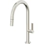 California Faucets Poetto 1.8 GPM Single Hole Kitchen Faucet - Includes Escutcheon Polished Nickel