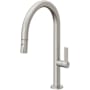 California Faucets Poetto 1.8 GPM Single Hole Kitchen Faucet - Includes Escutcheon Ultra Stainless Steel