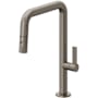California Faucets Poetto 1.8 GPM Single Hole Pre-Rinse Pull Down Kitchen Faucet - Includes Escutcheon Graphite