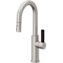 California Faucets Corsano 1.8 GPM Single Handle Single Hole Pull-Down Spray Bar / Prep Faucet Ultra Stainless Steel