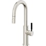California Faucets Corsano 1.8 GPM Single Handle Single Hole Pull-Down Spray Bar / Prep Faucet Polished Nickel