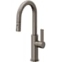California Faucets Corsano 1.8 GPM Single Handle Single Hole Pull-Down Spray Bar / Prep Faucet Graphite