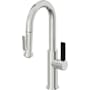 California Faucets Corsano 1.8 GPM Single Hole Pre-Rinse Pull Down Kitchen Faucet - Includes Escutcheon Polished Chrome