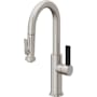 California Faucets Corsano 1.8 GPM Single Hole Pre-Rinse Pull Down Kitchen Faucet - Includes Escutcheon Ultra Stainless Steel