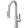 California Faucets Corsano 1.8 GPM Single Hole Pre-Rinse Pull Down Kitchen Faucet - Includes Escutcheon Ultra Stainless Steel