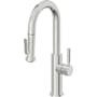 California Faucets Corsano 1.8 GPM Single Hole Pre-Rinse Pull Down Kitchen Faucet - Includes Escutcheon Polished Chrome