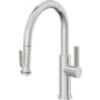 California Faucets Corsano 1.8 GPM Single Hole Pre-Rinse Pull Down Kitchen Faucet - Includes Escutcheon Polished Chrome