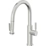 California Faucets Corsano 1.8 GPM Single Hole Pre-Rinse Pull Down Kitchen Faucet - Includes Escutcheon Polished Chrome