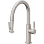 California Faucets Corsano 1.8 GPM Single Hole Pre-Rinse Pull Down Kitchen Faucet - Includes Escutcheon Ultra Stainless Steel