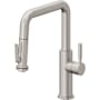 California Faucets Corsano 1.8 GPM Single Hole Pre-Rinse Pull Down Kitchen Faucet - Includes Escutcheon Ultra Stainless Steel