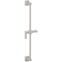 California Faucets San Elijo Wall Mounted Slide Bar with Lever Handle Satin Nickel