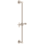 California Faucets Cayucos Wall Mounted Slide Bar Satin Nickel