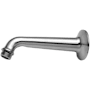 California Faucets 6" One Piece Shower Arm and Flange with 1/2" Threaded Connection Polished Chrome