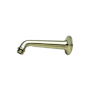 California Faucets 6" One Piece Shower Arm and Flange with 1/2" Threaded Connection Polished Nickel