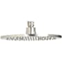 California Faucets 2.0 GPM Round Rain Shower Head Satin Nickel