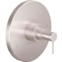 California Faucets D Street Pressure Balanced Valve Trim Only with Single Lever Handle - Less Rough In Satin Nickel