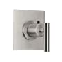 California Faucets Montara Single Handle Thermostatic Valve Trim Satin Nickel