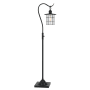 Cal Lighting Silverton 60" Tall Arc Floor Lamp Dark Bronze