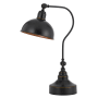 Cal Lighting Industrial 25" Tall Gooseneck Desk Lamp Dark Bronze
