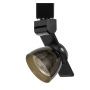 Cal Lighting H-Track 6" Tall 3000K LED Track Head Black / Clear Smoke