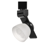 Cal Lighting H-Track 6" Tall 3000K LED Track Head Black / Frosted White