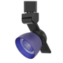 Cal Lighting H-Track 6" Tall 3000K LED Track Head Dark Bronze / Frosted Blue