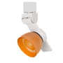 Cal Lighting H-Track 6" Tall 3000K LED Track Head White / Frosted Amber