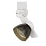 Cal Lighting H-Track 6" Tall 3000K LED Track Head White / Clear Smoke