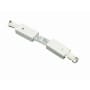 Cal Lighting Flex Connector with Power Entry for HT Track Systems Frosted White