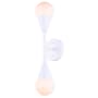 Canarm Arlowe 2 Light 19" Tall Wall Sconce White