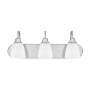 Capital Lighting Trenton 3 Light 24" Wide Bathroom Vanity Light Brushed Nickel
