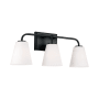 Capital Lighting Brody 3 Light 24" Wide Vanity Light Matte Black