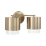 Capital Lighting Weller 2 Light 15" Wide Vanity Light Matte Brass