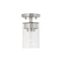 Capital Lighting Mason 5" Wide Semi-Flush Ceiling Fixture / Pendant Brushed Nickel