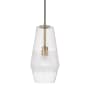 Capital Lighting Dena 7" Wide Pendant Aged Brass