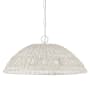 Capital Lighting Naomi 21" Wide Wood Pendant Chalk White