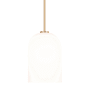 Capital Lighting Lawson 9" Wide Mini Pendant Aged Brass