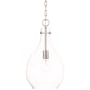 Capital Lighting Brentwood 10" Wide Mini Pendant with Shade Brushed Nickel