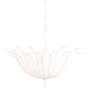 Capital Lighting Eden 4 Light 24" Wide Abstract Chandelier Textured White