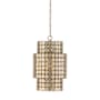 Capital Lighting Eliana 13" Wide Pendant Champagne Brass