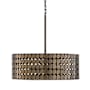 Capital Lighting Eliana 4 Light 22" Wide Pendant Dark Brass