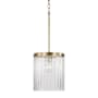 Capital Lighting Vaughn 10" Wide Pendant Aged Brass