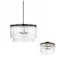 Capital Lighting Vaughn 3 Light 16" Wide Pendant / Converts to Semi-Flush Oil Rubbed Bronze
