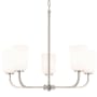 Capital Lighting Lawson 5 Light 26" Wide Chandelier Brushed Nickel