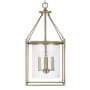 Capital Lighting 4 Light 11-3/4" Wide Taper Candle Pendant Aged Brass
