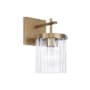 Capital Lighting Vaughn 10" Tall Wall Sconce Aged Brass