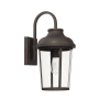 Capital Lighting Dunbar 18" Tall Outdoor Wall Sconce Oiled Bronze